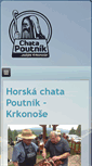 Mobile Screenshot of chatapoutnik.cz